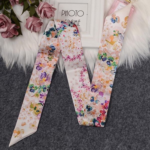 scarves sweet color print arrival lady silk-like riband multi bag handle scarf small ribbon hair band choker bd244, Blue;gray
scarves sweet color print arrival lady silk-like riband multi bag handle scarf small ribbon hair band choker bd244, Blue;gray