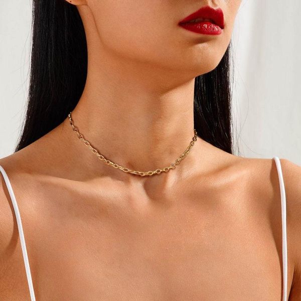 chains women choker, oval link chain necklace, stainless steel layering stackable jewelry not allergic, Silver
chains women choker, oval link chain necklace, stainless steel layering stackable jewelry not allergic, Silver