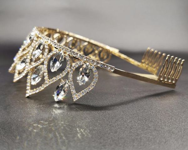 hair clips & barrettes women vintage tiara korean bridal crown crystal band accessories contracted wedding for party banquet, Golden;silver
hair clips & barrettes women vintage tiara korean bridal crown crystal band accessories contracted wedding for party banquet, Golden;silver