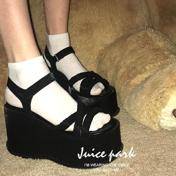 original brand design hook&loop ins fashion cool sweet high heels lolita black chunky platform shoes woman summer sandals
original brand design hook&loop ins fashion cool sweet high heels lolita black chunky platform shoes woman summer sandals