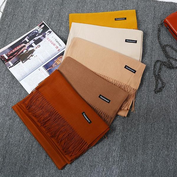 scarves girita women fashion solid color cashmere with tassel lady winter autumn long scarf female shawl, Blue;gray
scarves girita women fashion solid color cashmere with tassel lady winter autumn long scarf female shawl, Blue;gray