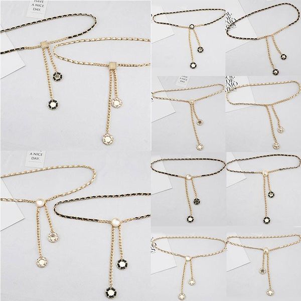 belts elegant ladies metal pearl decorative chain belt adjustable waist women fashion waistband dresses accessories free, Black;brown
belts elegant ladies metal pearl decorative chain belt adjustable waist women fashion waistband dresses accessories free, Black;brown