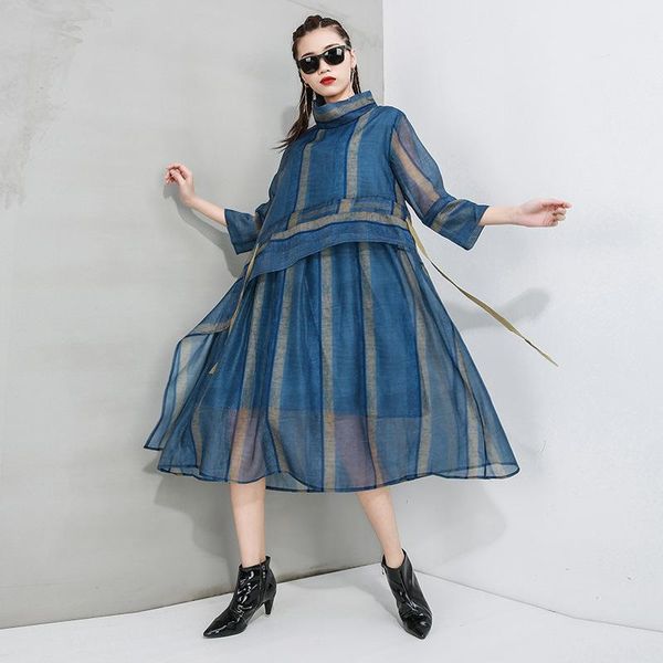 casual dresses irregular big size design woman dresss chic panelled stripe drawstring slim waist spring summer fashion tide vestidos, Black;gray
casual dresses irregular big size design woman dresss chic panelled stripe drawstring slim waist spring summer fashion tide vestidos, Black;gray