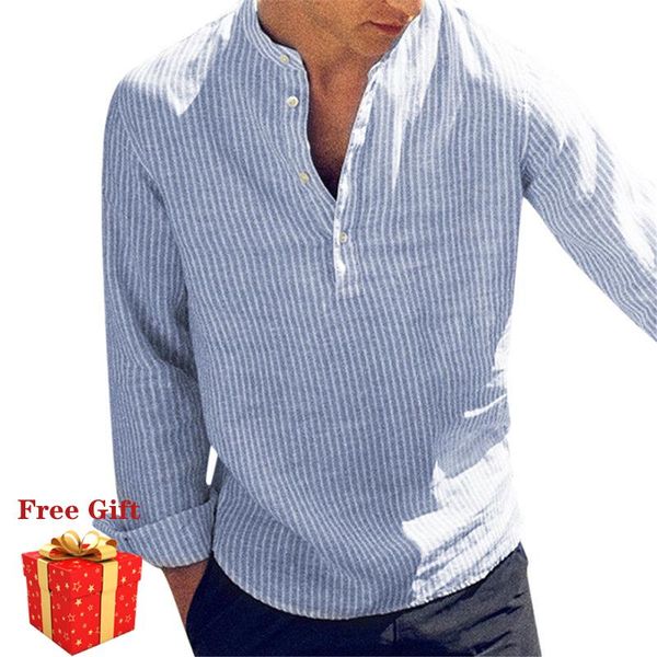 men's casual shirts fashion spring summer shirt cotton long sleeve striped slim fit stand collar male clothes s-5xl, White;black
men's casual shirts fashion spring summer shirt cotton long sleeve striped slim fit stand collar male clothes s-5xl, White;black