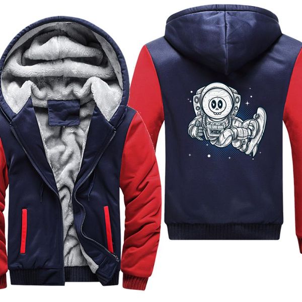 men's hoodies & sweatshirts casual men winter zipper astronaut print oversize thick jacket streetwear hip hop punk graffiti coat plus s, Black
men's hoodies & sweatshirts casual men winter zipper astronaut print oversize thick jacket streetwear hip hop punk graffiti coat plus s, Black