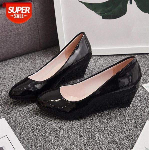 2020 autumn spring wedges women shoes heels black white office shoe casual pumps zapatos mujer #lh3d
2020 autumn spring wedges women shoes heels black white office shoe casual pumps zapatos mujer #lh3d