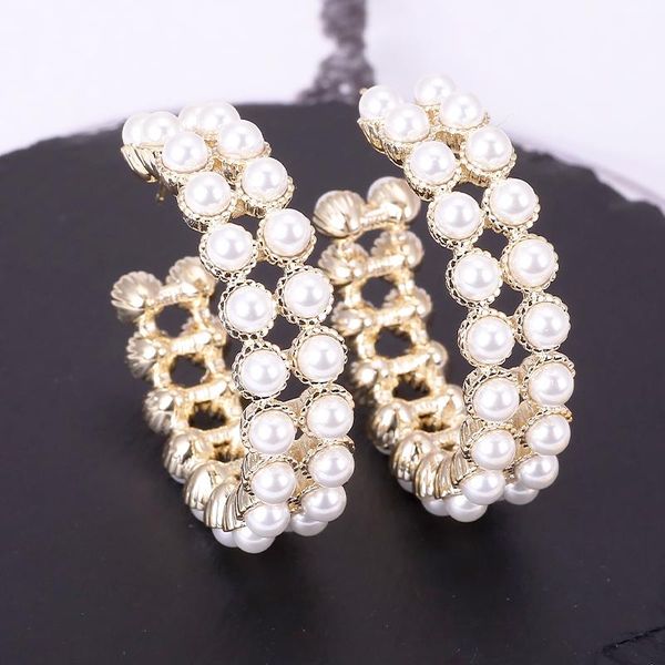 dangle & chandelier fashion pearls stud c shape earrings women luxury jewelri copper gold plating, Silver
dangle & chandelier fashion pearls stud c shape earrings women luxury jewelri copper gold plating, Silver