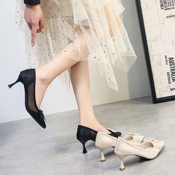 dress shoes hkxn summer fashion stiletto sandals for ladies pointed high heel slippers 2021 bow breathable women heels, Black
dress shoes hkxn summer fashion stiletto sandals for ladies pointed high heel slippers 2021 bow breathable women heels, Black
