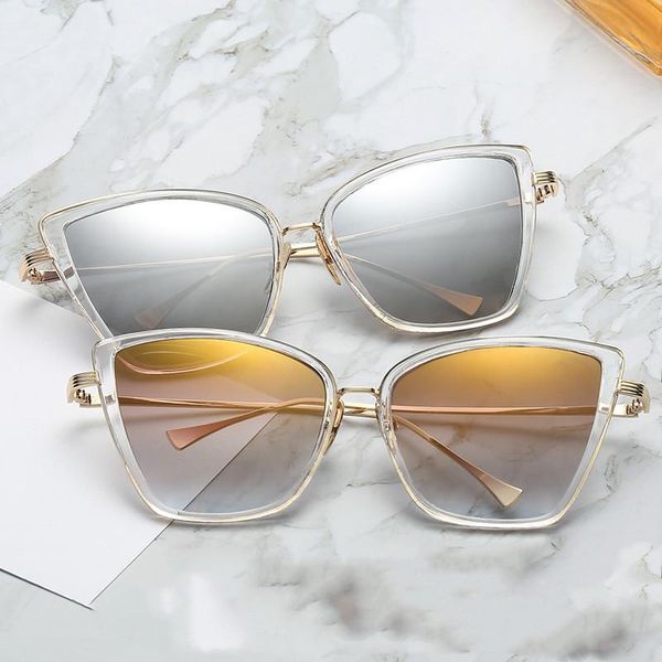 sunglasses cat eye women metal glasses fashion brand design uv400 mirror female luxury sun anti-reflective 2021, White;black
sunglasses cat eye women metal glasses fashion brand design uv400 mirror female luxury sun anti-reflective 2021, White;black