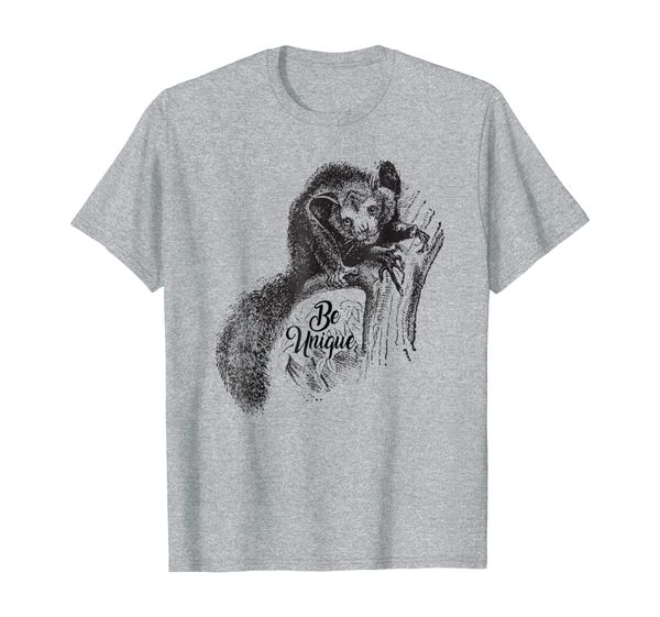be unique aye aye t-shirt, White;black