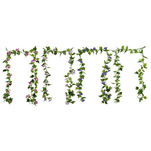 artificial morning glory flower vines, hanging plants greenery garland ivy for wedding garden wall fence home decor decorative flowers & wre
artificial morning glory flower vines, hanging plants greenery garland ivy for wedding garden wall fence home decor decorative flowers & wre