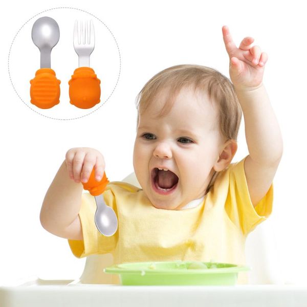 set short handle spoon stainless steel fork useful infant training tableware cups, dishes & utensils
set short handle spoon stainless steel fork useful infant training tableware cups, dishes & utensils
