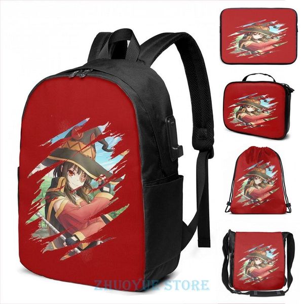 backpack funny graphic print megumin(3) usb charge men school bags women bag travel laptop
backpack funny graphic print megumin(3) usb charge men school bags women bag travel laptop