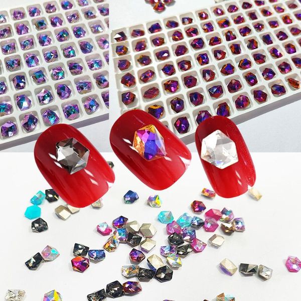 nail art decorations 8 colors rhinestones irregular ice cubes, 50pcs/lot special-shaped glass gemstones, 6*8mm iridescent, Silver;gold
nail art decorations 8 colors rhinestones irregular ice cubes, 50pcs/lot special-shaped glass gemstones, 6*8mm iridescent, Silver;gold