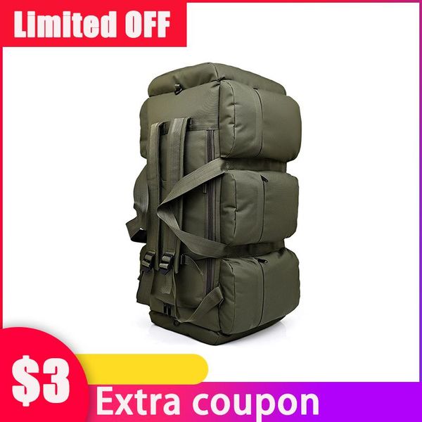 outdoor bags 90l man tactical military backpack assault nylon waterproof multifunction hiking camping climbing bag hunting
outdoor bags 90l man tactical military backpack assault nylon waterproof multifunction hiking camping climbing bag hunting
