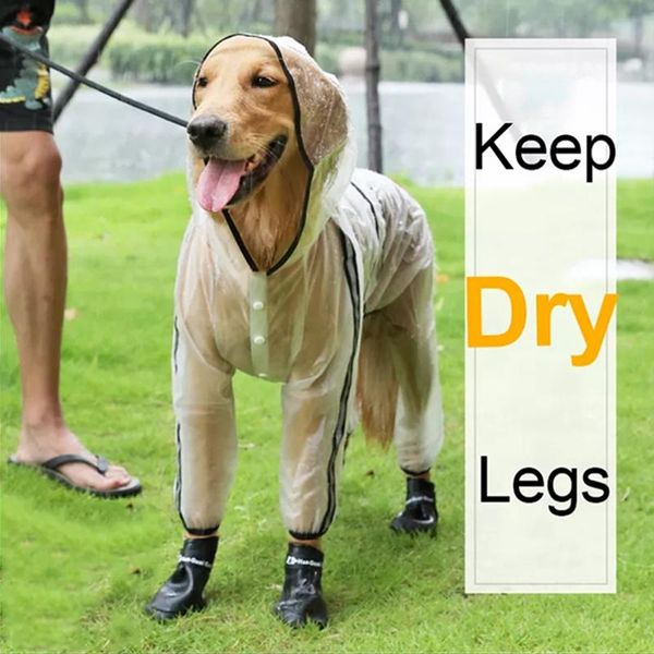 dog apparel waterproof dogs raincoat with hood transparent pet cat puppy portable rain coat clothes for small medium large supplies
dog apparel waterproof dogs raincoat with hood transparent pet cat puppy portable rain coat clothes for small medium large supplies