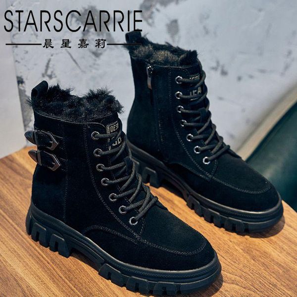 boots winter plus velvet snow women 2021 warm cotton shoes all-match short casual korean, Black
boots winter plus velvet snow women 2021 warm cotton shoes all-match short casual korean, Black