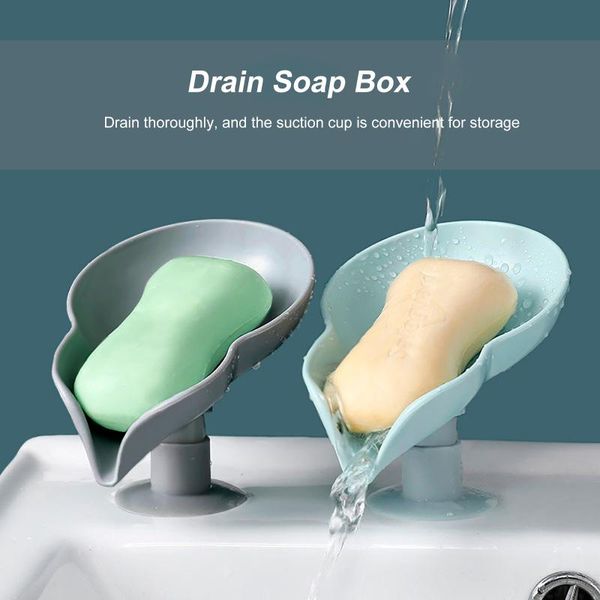 soap dishes leaf-shaped dish automatic drainage suction cup holder plastic tray saver for bathroom shower restroom
soap dishes leaf-shaped dish automatic drainage suction cup holder plastic tray saver for bathroom shower restroom