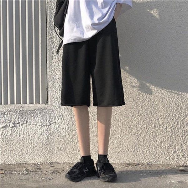 women's pants & capris nicemix casual five-point sports trousers women summer harajuku style solid color loose straight wide-leg clothe, Black;white
women's pants & capris nicemix casual five-point sports trousers women summer harajuku style solid color loose straight wide-leg clothe, Black;white