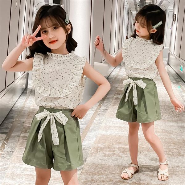 summer girl cloth short pants 2pc set girls baby children fashion clothes sales, White
summer girl cloth short pants 2pc set girls baby children fashion clothes sales, White