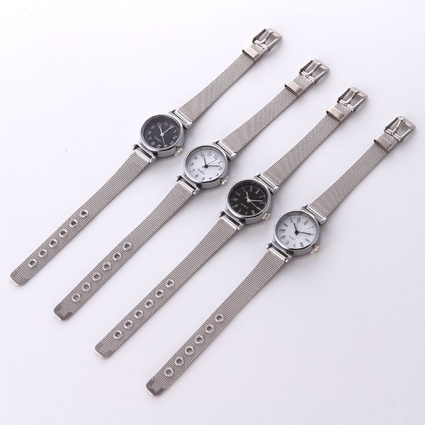 literary fan watch women's fashion trend compact steel band simple quartz watches, Slivery;brown
literary fan watch women's fashion trend compact steel band simple quartz watches, Slivery;brown