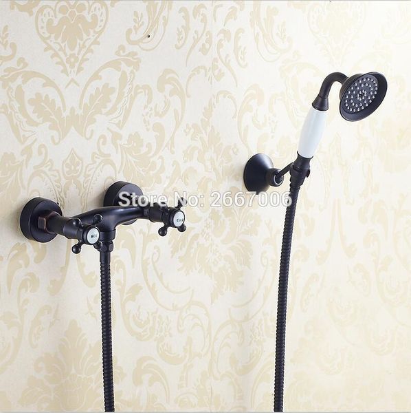 dual handles shower faucet black bronze handheld head bathroom set mixer tap zr034 sets
dual handles shower faucet black bronze handheld head bathroom set mixer tap zr034 sets