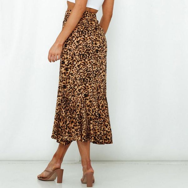 summer high midi skirt fashion pleated tie bow ruffle hem leopard loose frill wrap skirts womens jupe femme faldas mujer moda, Black
summer high midi skirt fashion pleated tie bow ruffle hem leopard loose frill wrap skirts womens jupe femme faldas mujer moda, Black