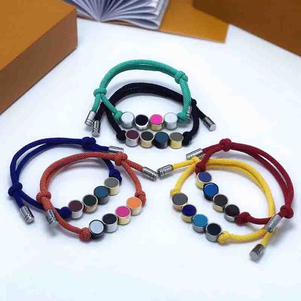 designers colors beads hand rope luxurys women beaded strands fashion lady adjustable size pendant bracelets, Black
designers colors beads hand rope luxurys women beaded strands fashion lady adjustable size pendant bracelets, Black