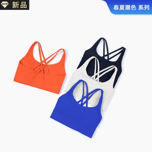 camisoles tanks cross back rib brocade sports underwear women's naked sense running yoga fitns bra, Black;white
camisoles tanks cross back rib brocade sports underwear women's naked sense running yoga fitns bra, Black;white