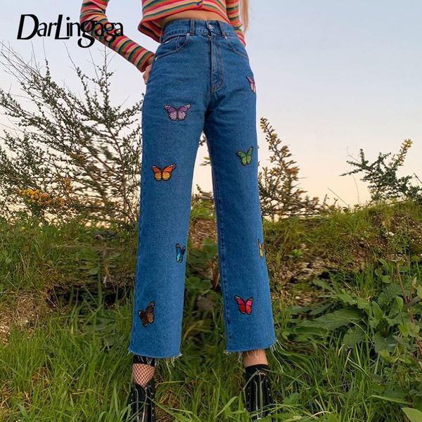women's pants & capris darlingaga streetwear butterfly embroidery denim straight jeans casual slim high waist trousers pantalon femme c, Black;white
women's pants & capris darlingaga streetwear butterfly embroidery denim straight jeans casual slim high waist trousers pantalon femme c, Black;white