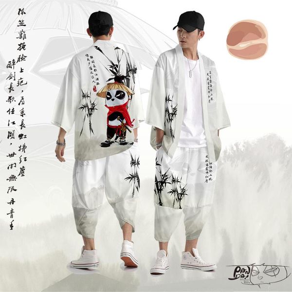 oversize 6xl summer couple panda printed loose japanese cardigan women men cosplay yukata clothing harajuku kimono + pants sets ethnic, Red
oversize 6xl summer couple panda printed loose japanese cardigan women men cosplay yukata clothing harajuku kimono + pants sets ethnic, Red