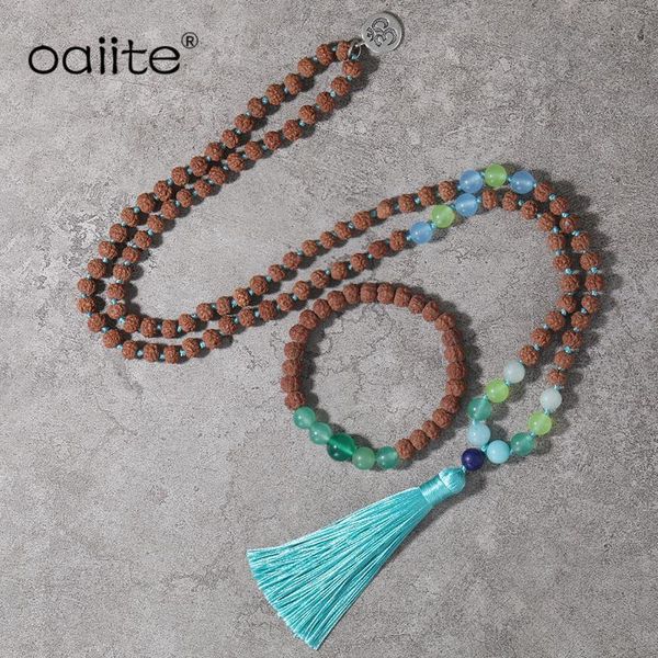 rudraksha beads necklace jewelry ,hand knotted meditation yoga , natural stone bracelet women men pendant necklaces, Silver
rudraksha beads necklace jewelry ,hand knotted meditation yoga , natural stone bracelet women men pendant necklaces, Silver
