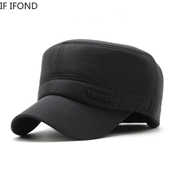 wide brim hats men's thermal flat military winter thick warm earmuffs caps for outdoor casual adjustable size dad's hat, Blue;gray
wide brim hats men's thermal flat military winter thick warm earmuffs caps for outdoor casual adjustable size dad's hat, Blue;gray
