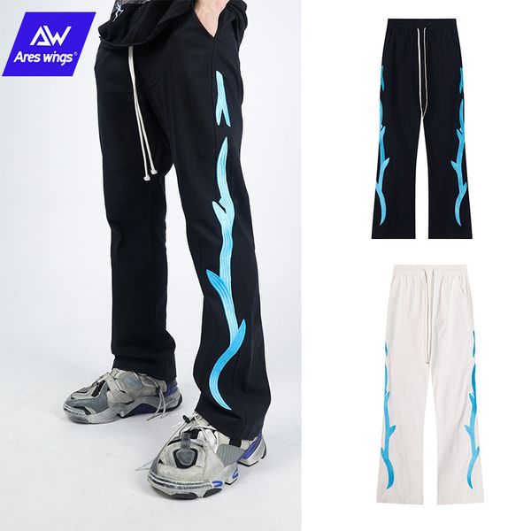 pants trousers 2021 trend men's casual embroidered flame vibe wind wide leg straight spring and autumn, Black
pants trousers 2021 trend men's casual embroidered flame vibe wind wide leg straight spring and autumn, Black