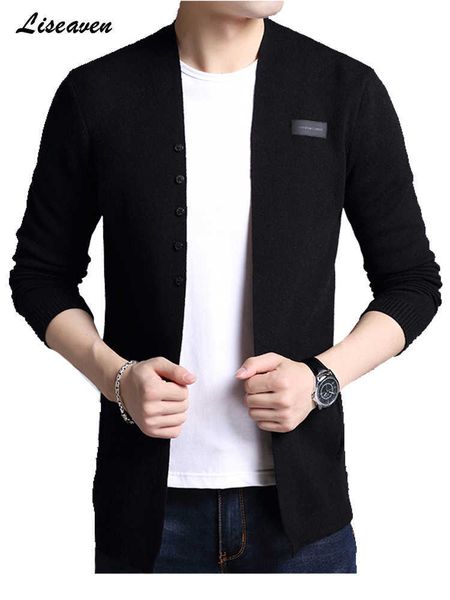 liseaven cardigans mens solid sweater cardigan trench male jacket casual autumn pure color men's sweatersp0805, White;black
liseaven cardigans mens solid sweater cardigan trench male jacket casual autumn pure color men's sweatersp0805, White;black