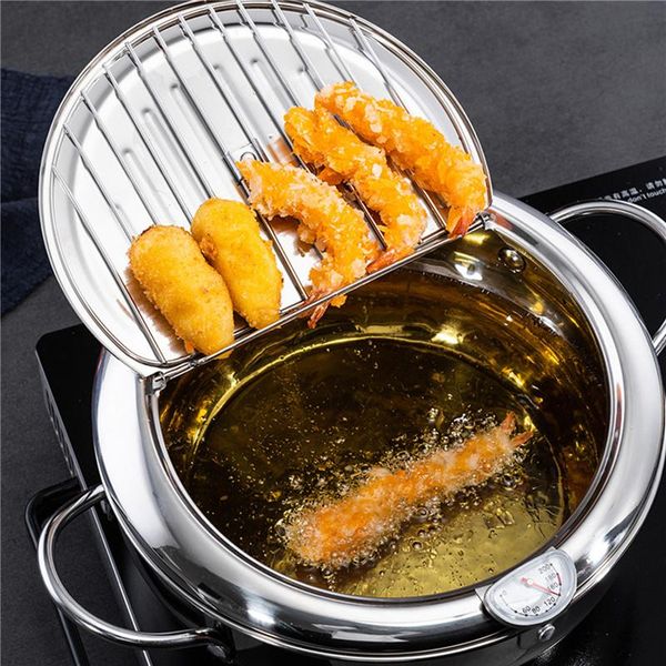 pans japanese deep frying pot with a and lid 304 stainless steel kitchen tempura fryer pan
pans japanese deep frying pot with a and lid 304 stainless steel kitchen tempura fryer pan