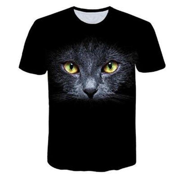 men's t-shirts fashion cool t-shirt black cat printing 3d summer short-sleeved, White;black
men's t-shirts fashion cool t-shirt black cat printing 3d summer short-sleeved, White;black