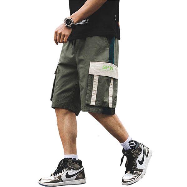 hip hop style summer streetwear tactical men's cargo pants at knee height short aisles abz363, White;black
hip hop style summer streetwear tactical men's cargo pants at knee height short aisles abz363, White;black