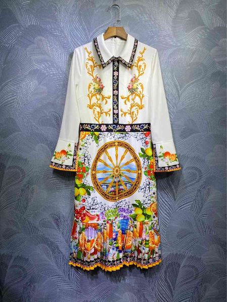 casual dresses 2021 autumn runways floral printing long sleeves designer vintage female c481, Black;gray
casual dresses 2021 autumn runways floral printing long sleeves designer vintage female c481, Black;gray