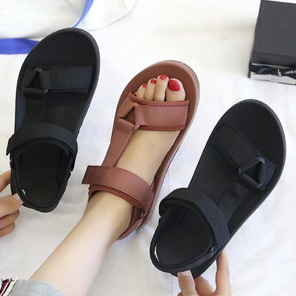 sandals women shoes sports flat low-heeled loose casual beach solid fashion trend summer sh325, Black
sandals women shoes sports flat low-heeled loose casual beach solid fashion trend summer sh325, Black