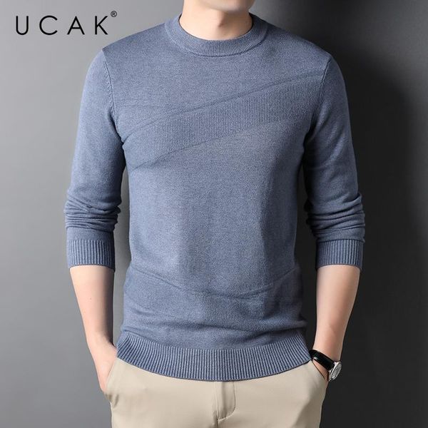 men's sweaters ucak brand casual sweater clothing arrival streetwear pull homme autumn winter o-neck solid color pullover u1336, White;black
men's sweaters ucak brand casual sweater clothing arrival streetwear pull homme autumn winter o-neck solid color pullover u1336, White;black