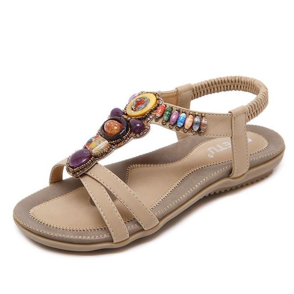 casual women's sandals dresses bohemian beach woman shoe 2021 summer ethnic string bead female sandal big size 35 37 39 41 43 45, Black
casual women's sandals dresses bohemian beach woman shoe 2021 summer ethnic string bead female sandal big size 35 37 39 41 43 45, Black