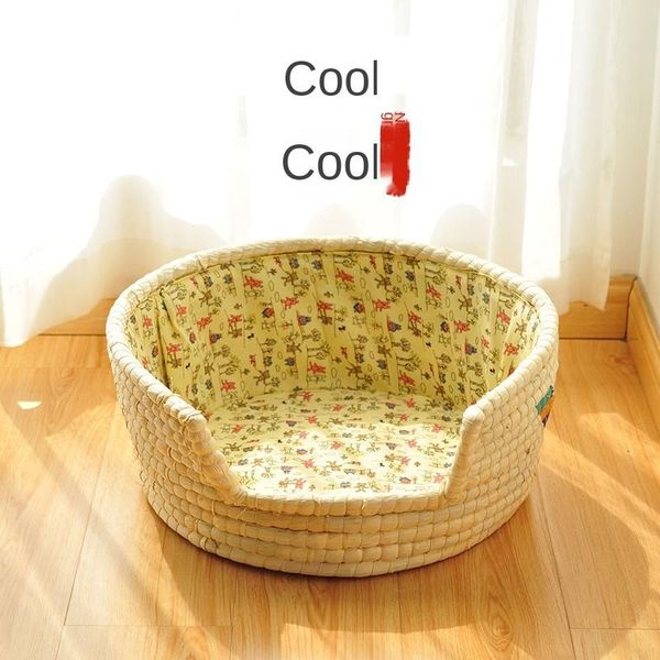 cat beds & furniture cat's nest dog's summer mat's rattan weaving teddy small and medium sized four seasons general pet house
cat beds & furniture cat's nest dog's summer mat's rattan weaving teddy small and medium sized four seasons general pet house