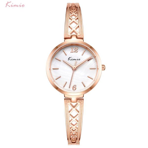 wristwatches kimio women quartz wristwatch stainless steel bracelet watch luxury hollow waterproof ladies dress watches relogio femino, Slivery;brown
wristwatches kimio women quartz wristwatch stainless steel bracelet watch luxury hollow waterproof ladies dress watches relogio femino, Slivery;brown