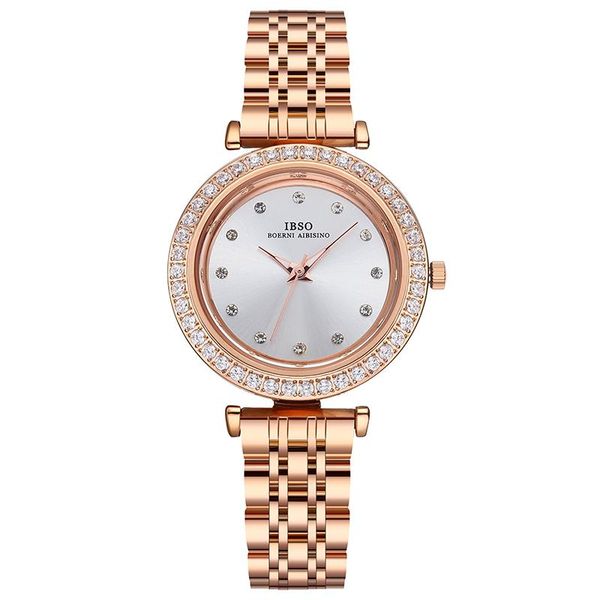 wristwatches ibso 8980 brand women watch stainless steel strap diamond decoration pointer luminous 30m waterproof fashion quartz, Slivery;brown
wristwatches ibso 8980 brand women watch stainless steel strap diamond decoration pointer luminous 30m waterproof fashion quartz, Slivery;brown