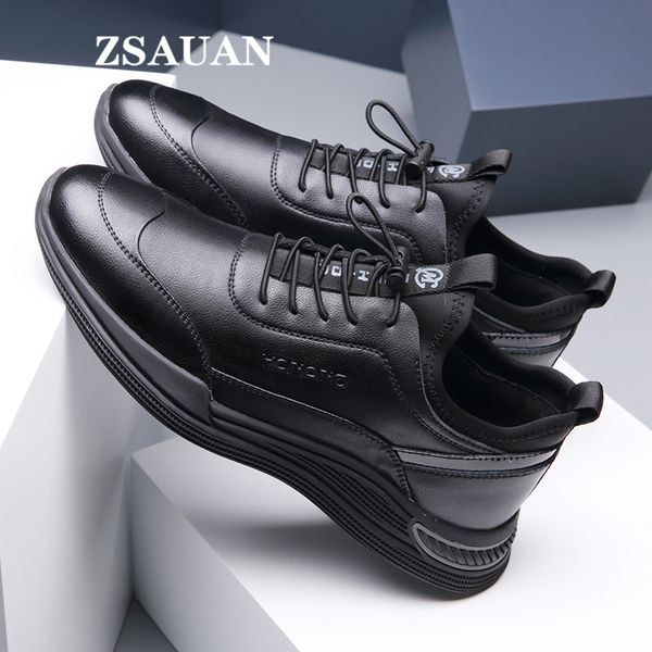 tide young men leather sneakers spring / winter leisure shoes male elastic shoelace mens daily footwear
tide young men leather sneakers spring / winter leisure shoes male elastic shoelace mens daily footwear