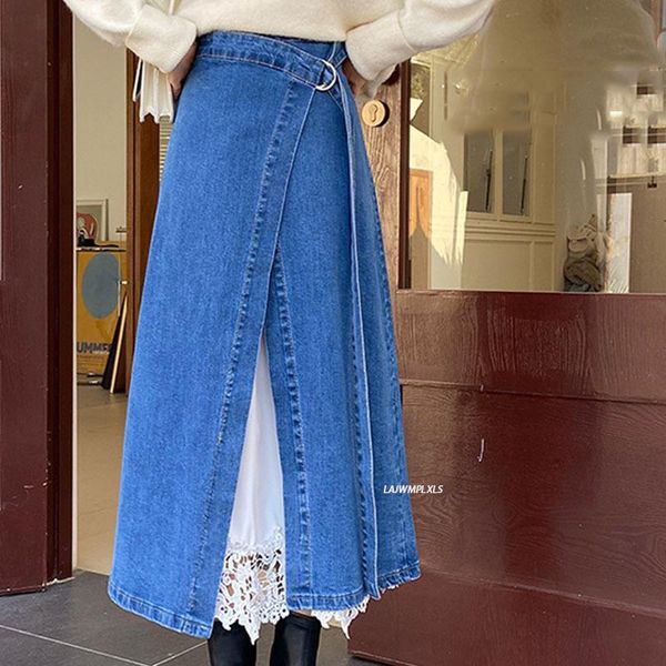 skirts plus size 4xl vintage high waist womens fashion lace long denim irregular skirt women 2021 spring korean, Black
skirts plus size 4xl vintage high waist womens fashion lace long denim irregular skirt women 2021 spring korean, Black