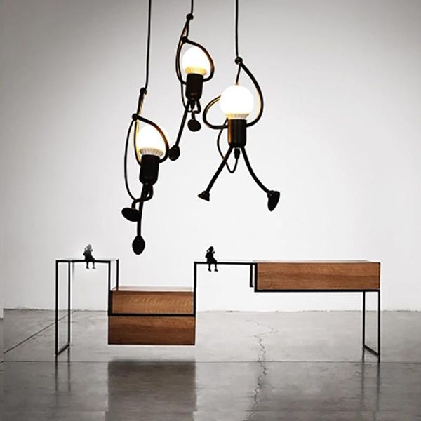 pendant lamps modern simple personality living room bedroom bedside art small humanoid corridor lighting children's chandelier
pendant lamps modern simple personality living room bedroom bedside art small humanoid corridor lighting children's chandelier