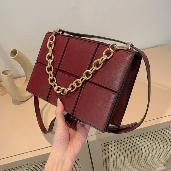 evening bags retro soft solid color pu leather shoulder for women 2021 fashion designer small square bag girls
evening bags retro soft solid color pu leather shoulder for women 2021 fashion designer small square bag girls