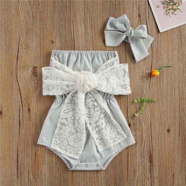 rompers fashion 2pcs baby summer outfits, stripes strapless with bowknot + hairband suit for toddler girls, 0-24 months, Blue
rompers fashion 2pcs baby summer outfits, stripes strapless with bowknot + hairband suit for toddler girls, 0-24 months, Blue